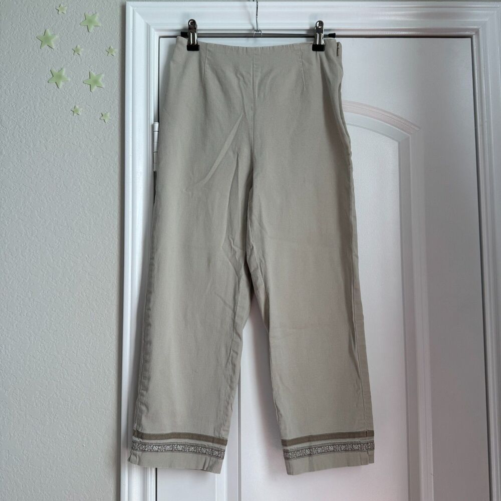 Vintage Talbots kaki capri pants - stretch